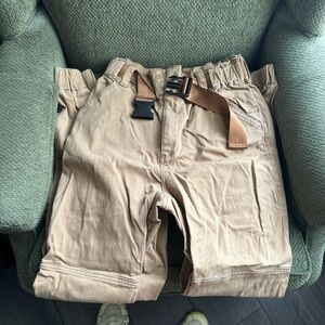 Hollister Ultra High-Rise Tan Pants
